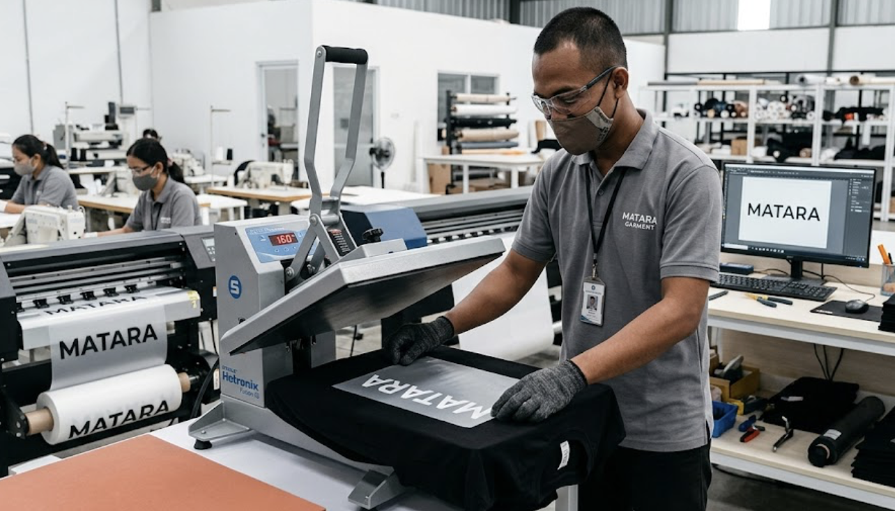 ilustrasi sablon untuk cotton combed